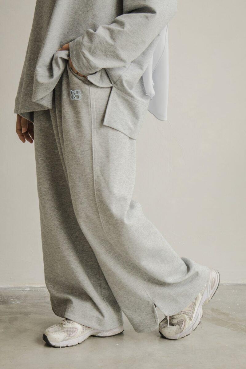 At Ease Pants Ash Grey