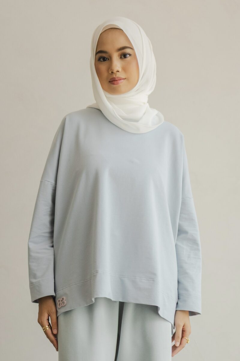 At Ease Tee Sky Blue