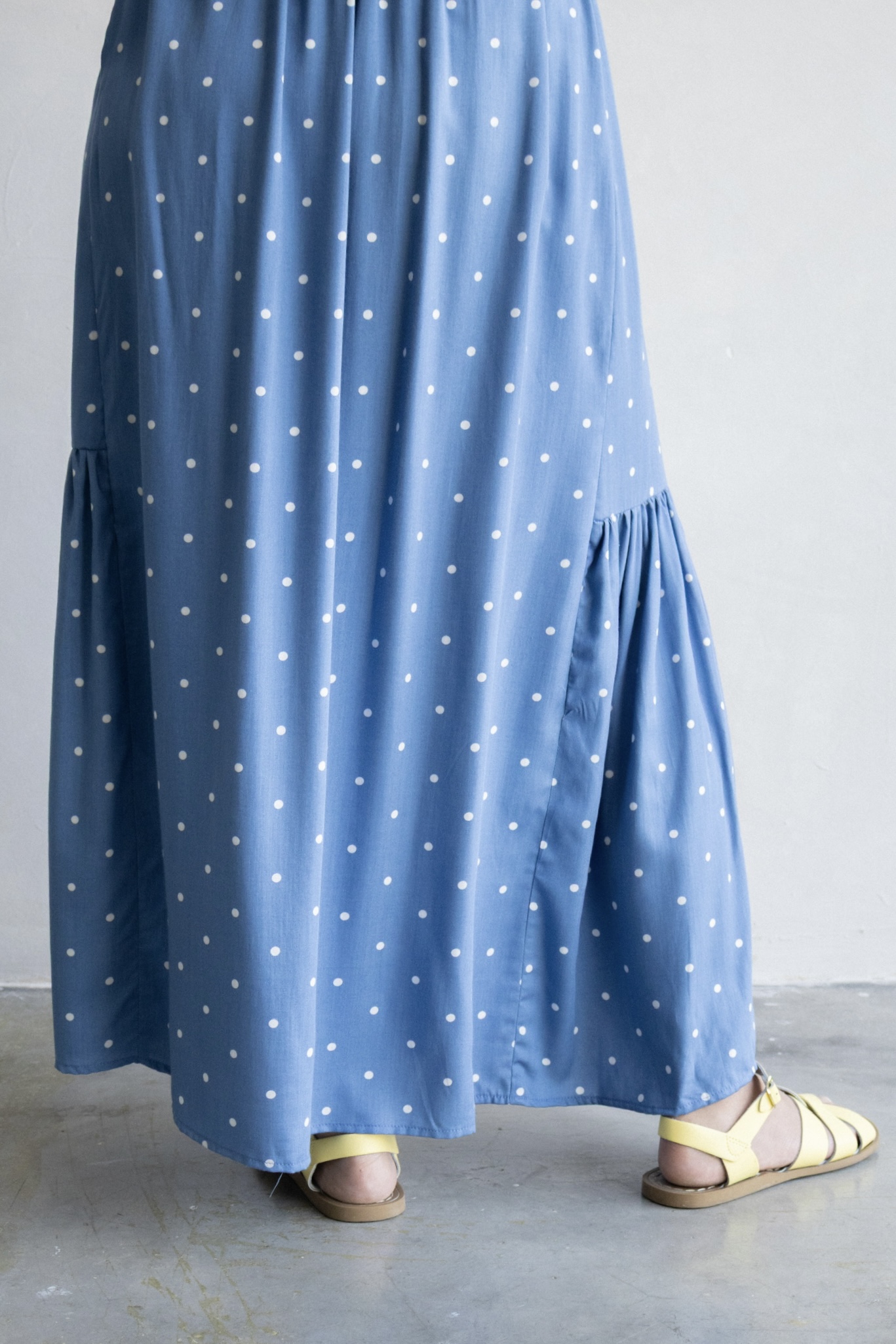 Weekender Dotty Skirt in Bluebell - Image 3