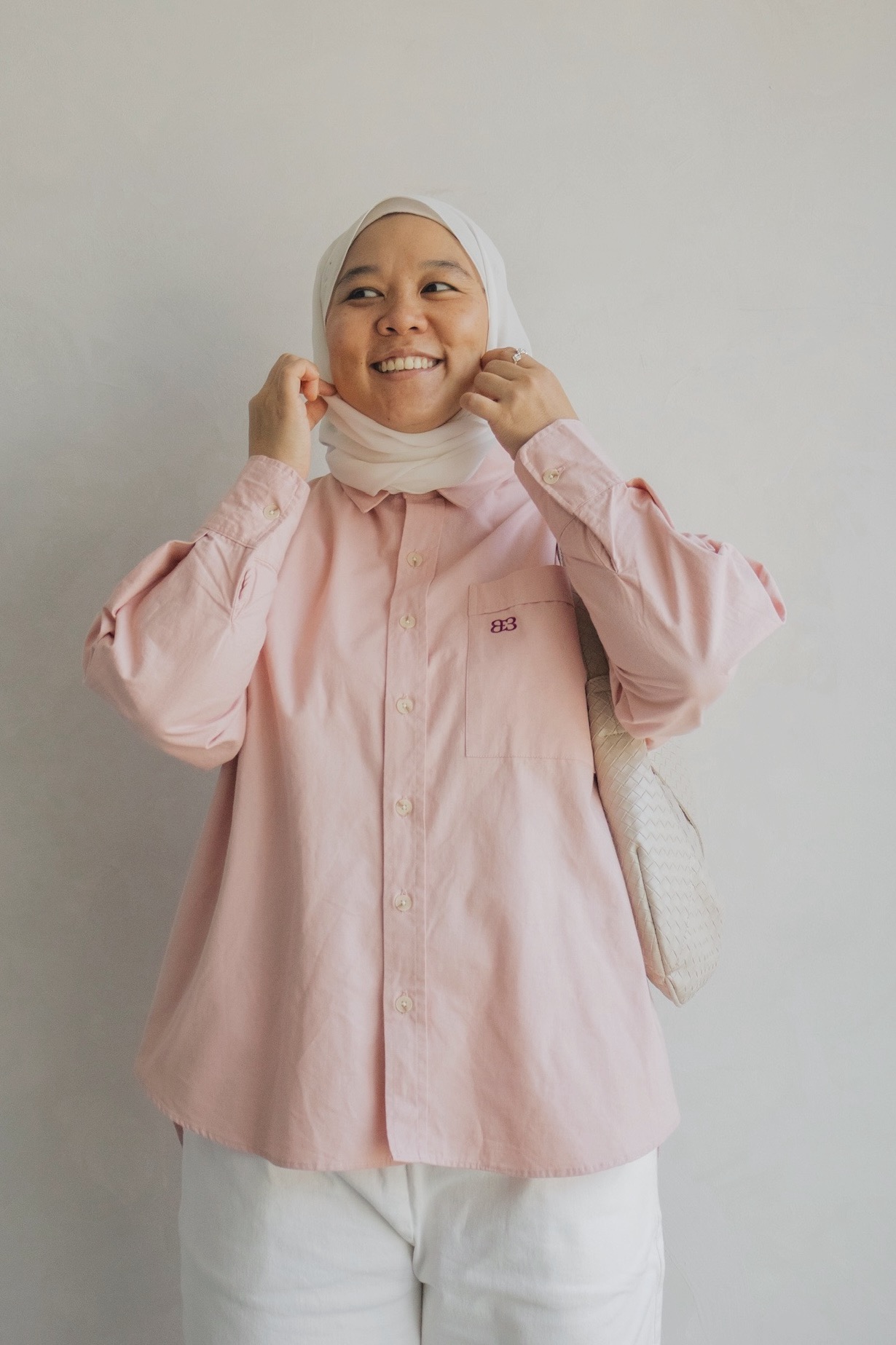Weekender Shirt in Blush - Image 3